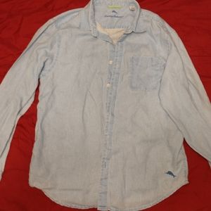 Blue Tommy Bahama Long sleeve